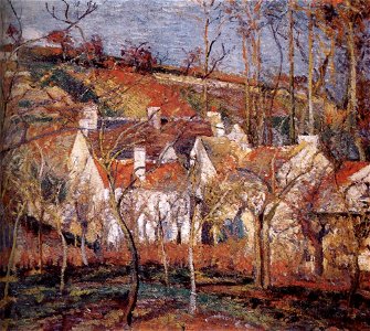 Pissarro Red roofs