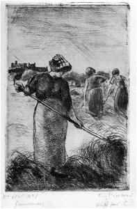 Pissarro - Women Tossing the Hay, 1972.994