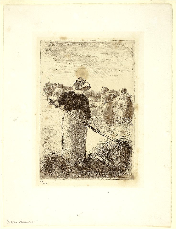 Pissarro - Women Tossing the Hay, 1985.456
