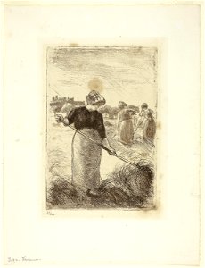 Pissarro - Women Tossing the Hay, 1985.456