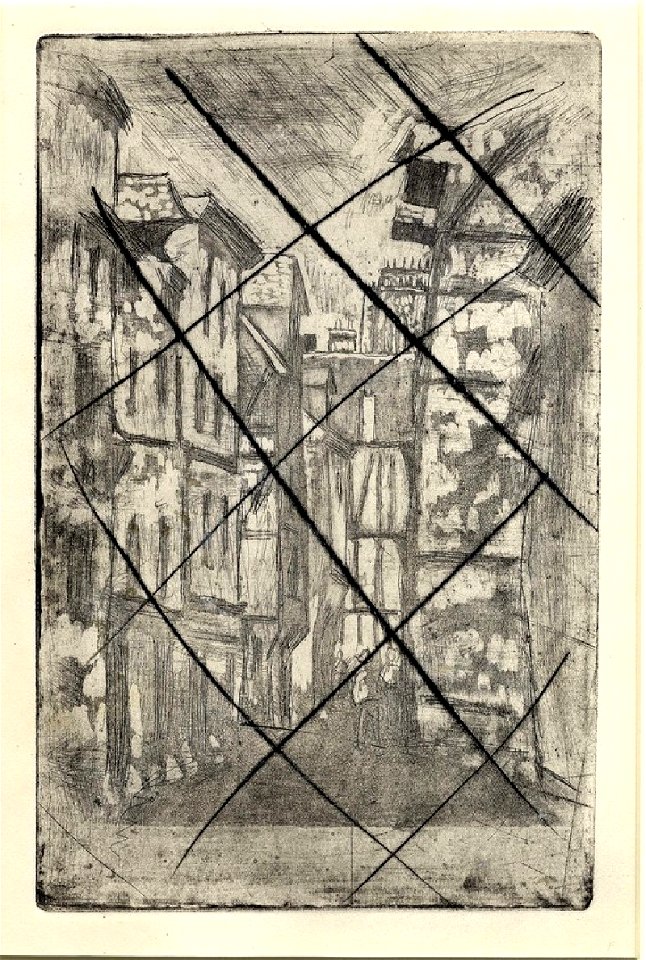 Pissarro - Le vieux Rouen, WA1955.54.83