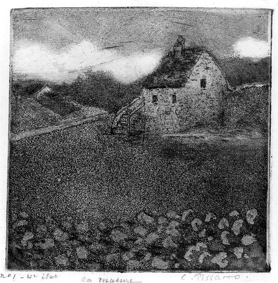 Pissarro - The Old Cottage, 34.581