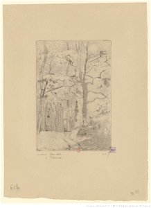 Pissarro - Maison Rondest, à L'Hermitage, btv1b69551323