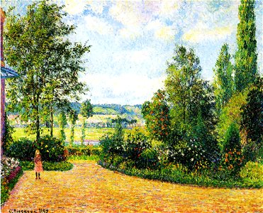 Pissarro, Jardin Mirbeau aux Damps