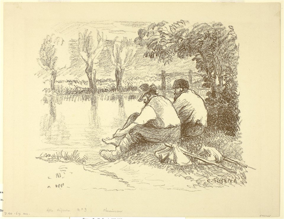 Pissarro - Tramps, 1963.22