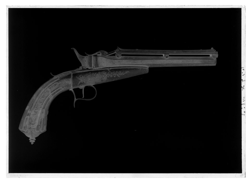 Pistol - Livrustkammaren - 35613-negative