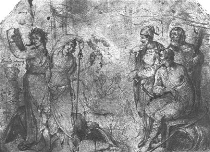 PL Dzieła Cyprjana Norwida (Pini) page 348 - praca Norwida - ilustracja do 'Wandy'