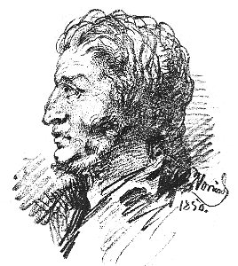 PL Dzieła Cyprjana Norwida (Pini) page 160 - praca Norwida - 'Portret Adama Mickiewicza'