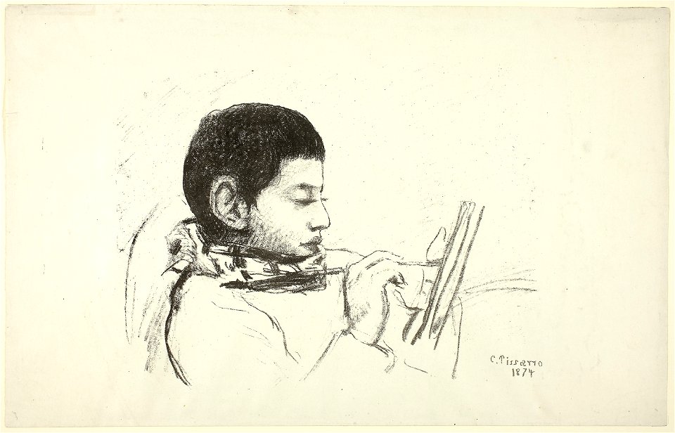 Pissarro - Portrait Lucien Pissarro, 1959.53