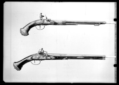 Pistol med snapplås alla fiorentina, Italien ca 1650 - Livrustkammaren - 34582