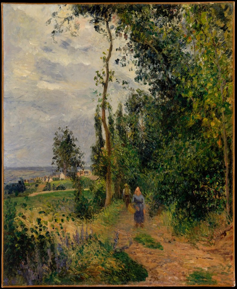 Camille Pissarro Côte des Grouettes, near Pontoise The Metropolitan Museum of Art