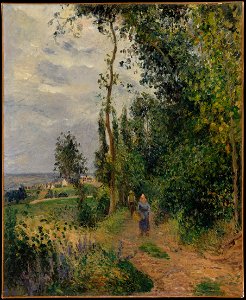 Camille Pissarro Côte des Grouettes, near Pontoise The Metropolitan Museum of Art