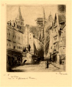 Pissarro - Rue de l'Épicerie, à Rouen, 1949,0411.2605
