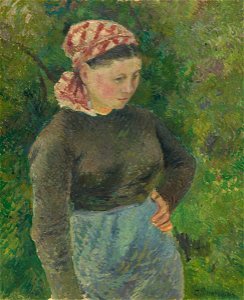 Pissarro - Peasant Woman, 1880