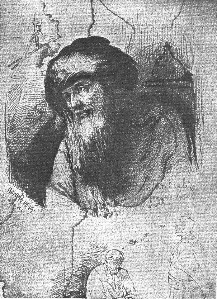 PL Dzieła Cyprjana Norwida (Pini) page 600 - praca Norwida - 'Jankiel'