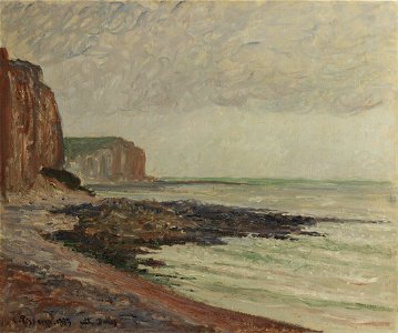 Camille Pissarro (French, 1830-1903) Falaises aux Petites-Dalles