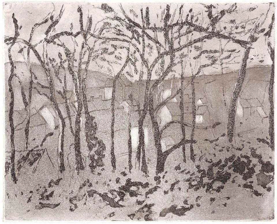 Pissarro - Wooded Landscape at the Hermitage, Pontoise, 1971.267