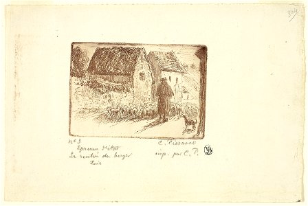 Pissarro - The Shepherd’s Return, 1921.381