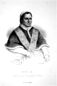Pius IX Stadler B Litho