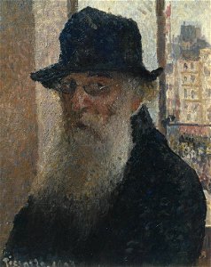 Camille Pissarro - Self-portrait2 - Tate Britain. Free illustration for personal and commercial use.