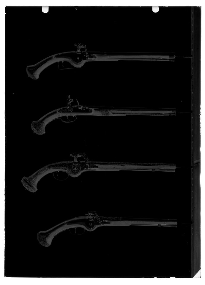 Pistoler - Livrustkammaren - 34540-negative