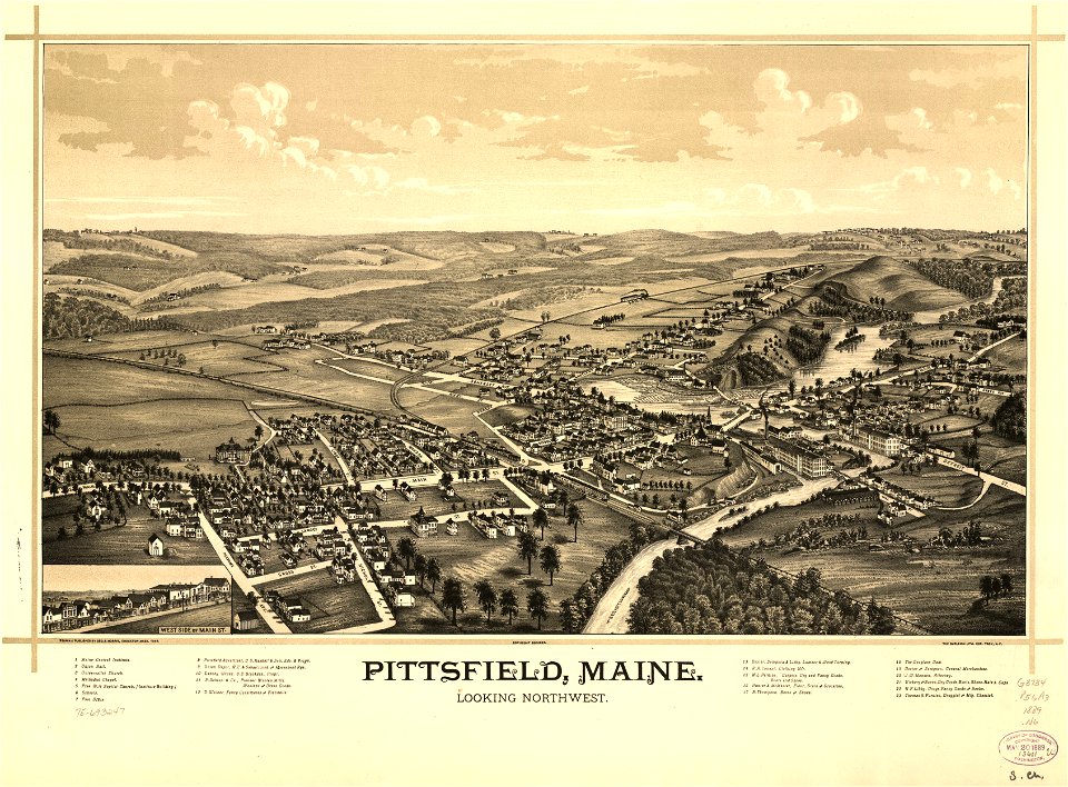 Pittsfield, Maine. LOC 75693247