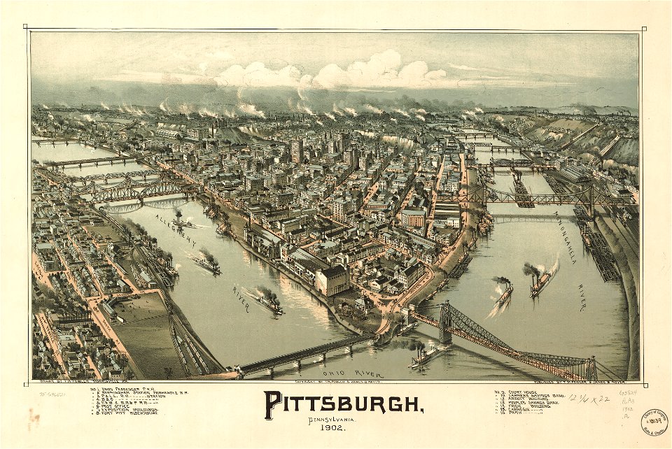 Pittsburgh, Pennsylvania 1902. LOC 75696521