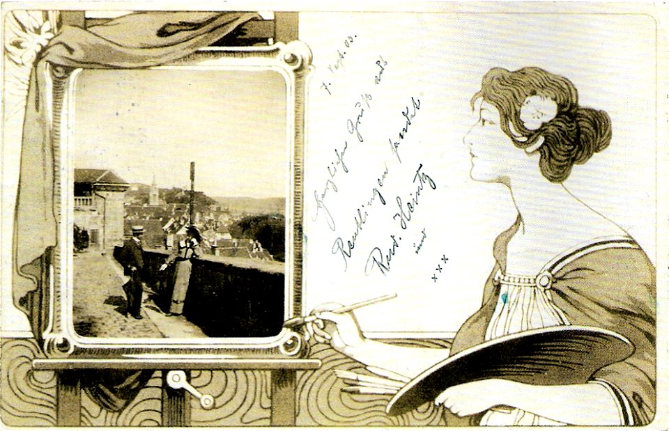 Pitura. Blick aus dem Schlossvorhof (PK 1903 TPk032a)