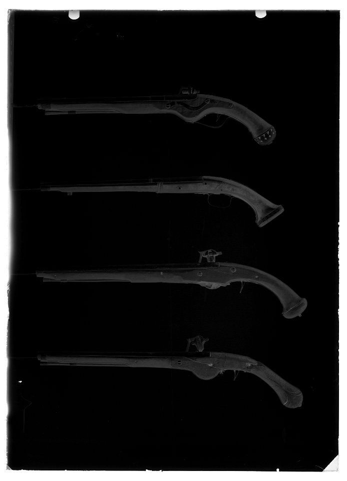 Pistoler - Livrustkammaren - 293-negative