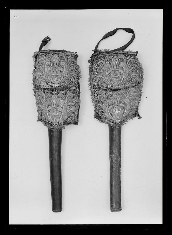 Pistolhölster, sadelhölster - Livrustkammaren - 52086