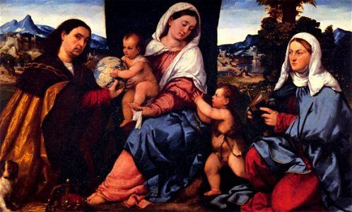 Bonifacio de Pitati - Sacra Conversazione - WGA02424