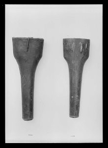 Pistolhölster, svart - Livrustkammaren - 43692