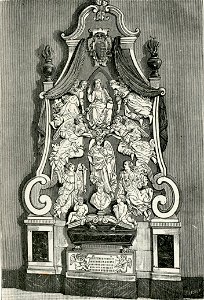Pistoia monumento al card Nicolò Forteguerri nella Cattedrale