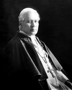 Pius X, by Ernest Walter Histed (retouched). Free illustration for personal and commercial use.