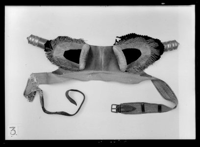 Pistolhölster, samhör m. 19794 - Livrustkammaren - 77753