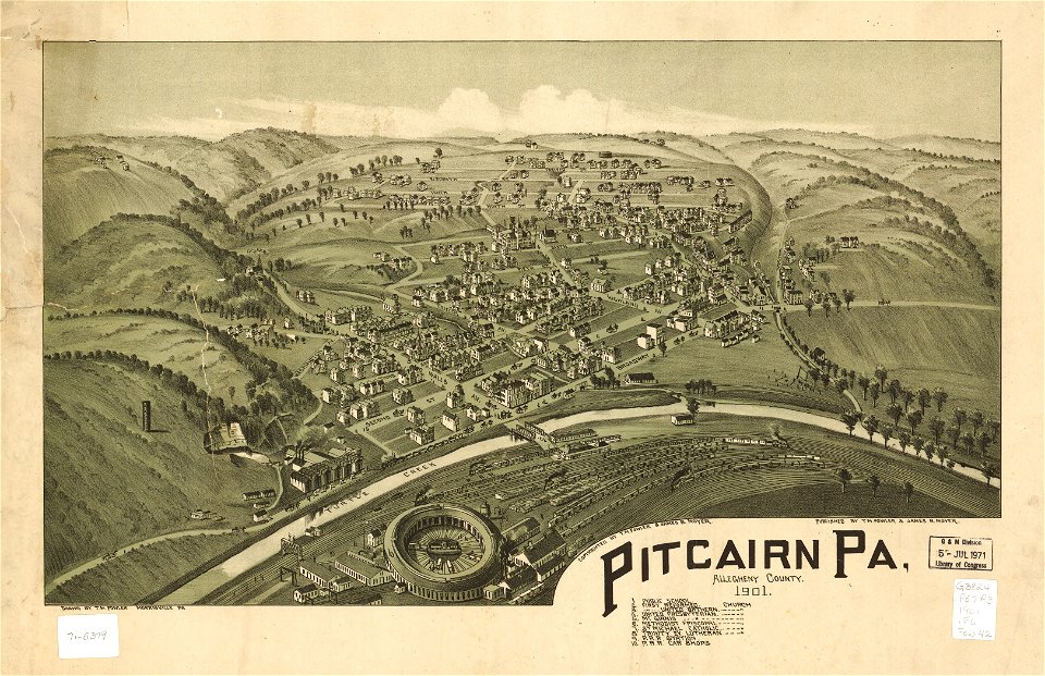Pitcairn, Pa., Allegheny County 1901 LOC gm71005379