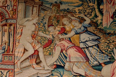 Psyché supplie Junon de l'aider, détail de la punition de Psyché (phbw09 0713)