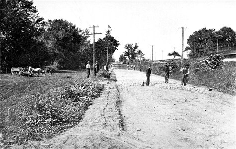 PSM V51 D083 Construction of the state highway in westfield mass 1886