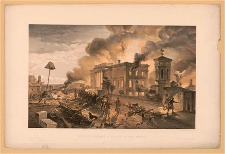 Public library and temple of the winds - W. Simpson del. ; E. Walker lith. ; Day & Son, Lithrs. to the Queen. LCCN2002713031
