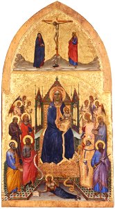 Angelo Puccinelli - Virgin and Child with Angels and Saints - WGA18465