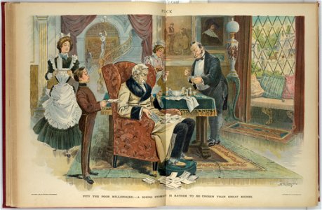 Pity the poor millionaire; - a sound stomach is rather to be chosen than great riches - Ehrhart. LCCN2010651236
