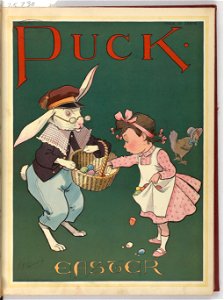 Puck Easter - L.M. Glackens. LCCN2010652252. Free illustration for personal and commercial use.