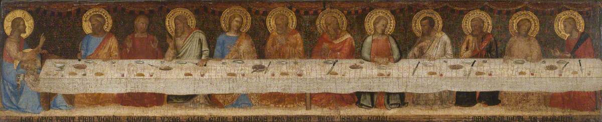 Puccio di Simone (active c.1345-1365) - The Last Supper - 446810 - National Trust