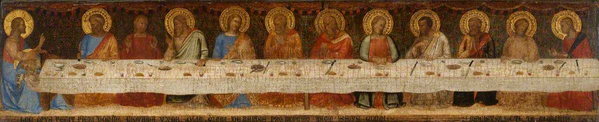 Puccio di Simone (active c.1345-1365) - The Last Supper - 446810 - National Trust
