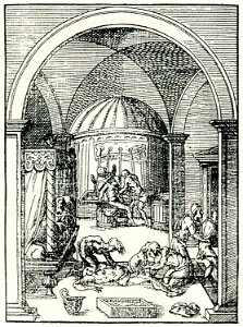 Public baths at Tripoli, Lebanon - Thevet André - 1556