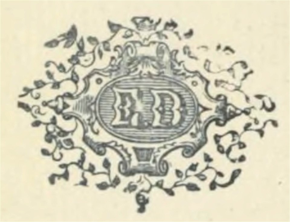 Publisher logo - Édouard Dentu - from Voyage au pays des Brahmes