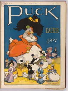 Puck Easter 1907 - L.M. Glackens. LCCN2011647186