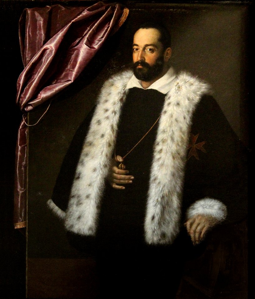 Pulzone, Scipione - Official portrait of Francesco I de' Medici as Grand Duke of Tuscany