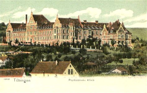 Psychiatrische Klinik (AK 15848 Gebr. Metz um 1900)