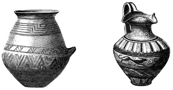 PSM V51 D751 Early and middle period etruscan pottery